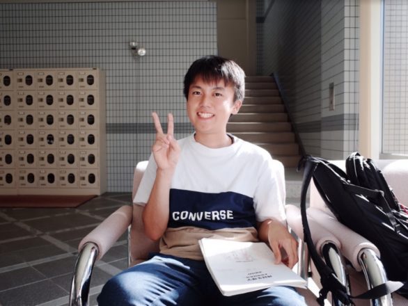 高校からの先輩が後押ししてくれた